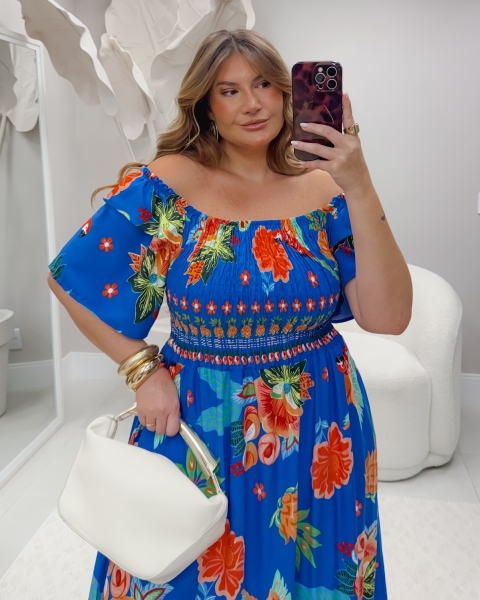 Vestido Vitória azul